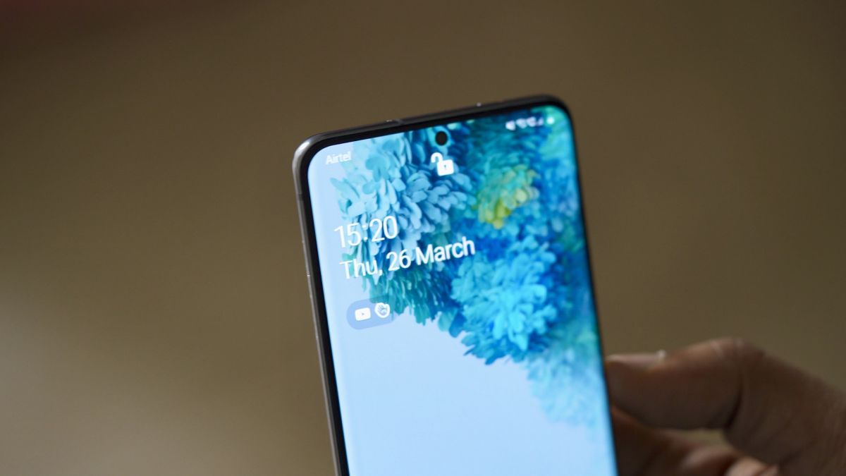 Un futuro teléfono Samsung podría tener una cámara debajo de la pantalla
